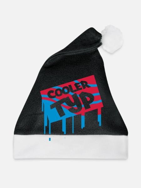 cooler_typ_2 - Weihnachtsmütze - Schwarz/Weiß