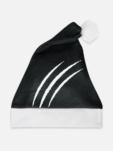 krallen - Weihnachtsmütze - Schwarz/Weiß
