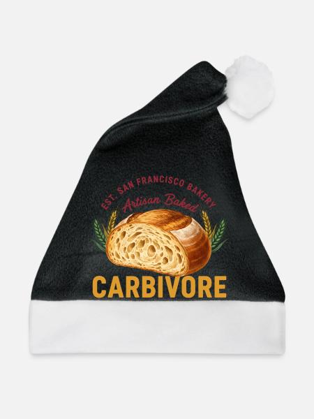 Sauerteigbrot Backkarbivore San Francisco - Weihnachtsmütze - Schwarz/Weiß