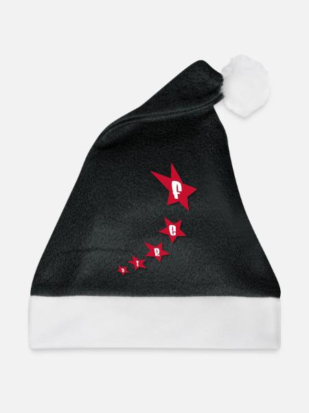 Die Sternenferia - Weihnachtsmütze - Schwarz/Weiß