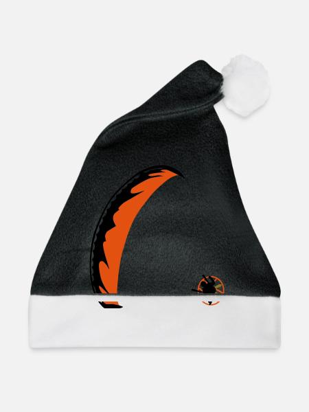 Powered Paraglider - Weihnachtsmütze - Schwarz/Weiß
