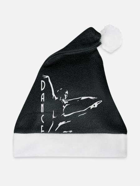 Dance - Weihnachtsmütze - Schwarz/Weiß