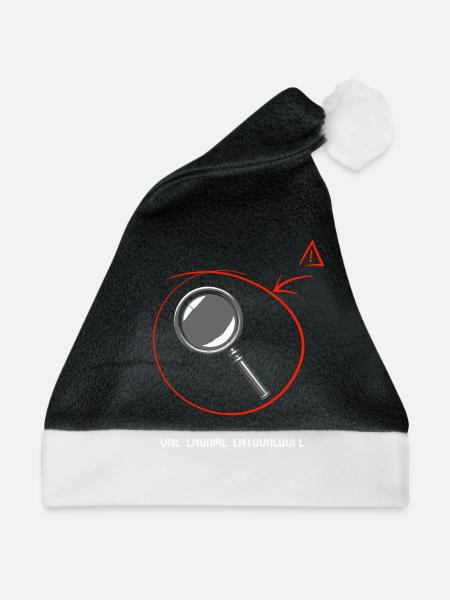 Ein riesiger Trick - Weihnachtsmütze - Schwarz/Weiß