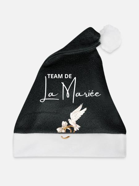 Das Brautteam - Weihnachtsmütze - Schwarz/Weiß