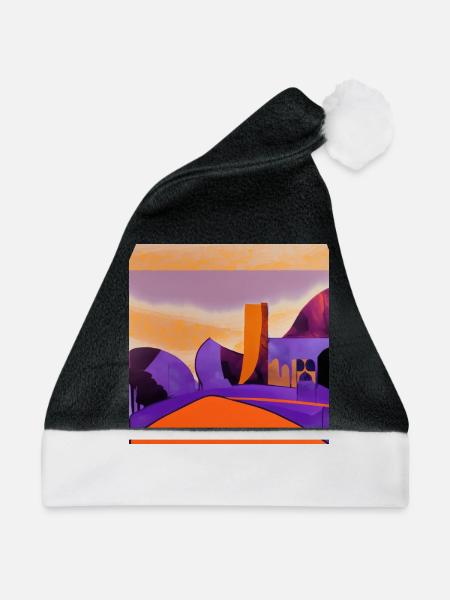 So eine Wüste - Weihnachtsmütze - Schwarz/Weiß