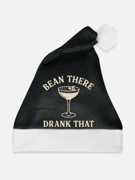 Bean There, Drank That - Weihnachtsmütze - Schwarz/Weiß
