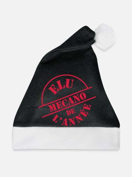 # # Mecano - Weihnachtsmütze - Schwarz/Weiß