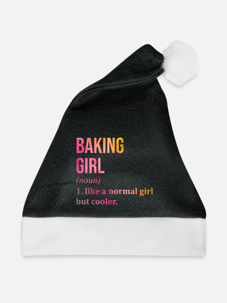 Baker Baker Baker - Weihnachtsmütze - Schwarz/Weiß