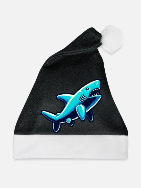 Hai - Weihnachtsmütze - Schwarz/Weiß