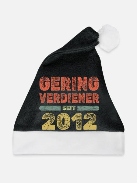 2012 - Weihnachtsmütze - Schwarz/Weiß