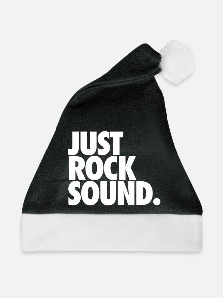 Nur Rock-Sound - Weihnachtsmütze - Schwarz/Weiß