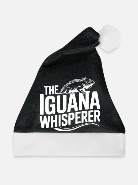 Der Leguan-Flüsterer - Weihnachtsmütze - Schwarz/Weiß