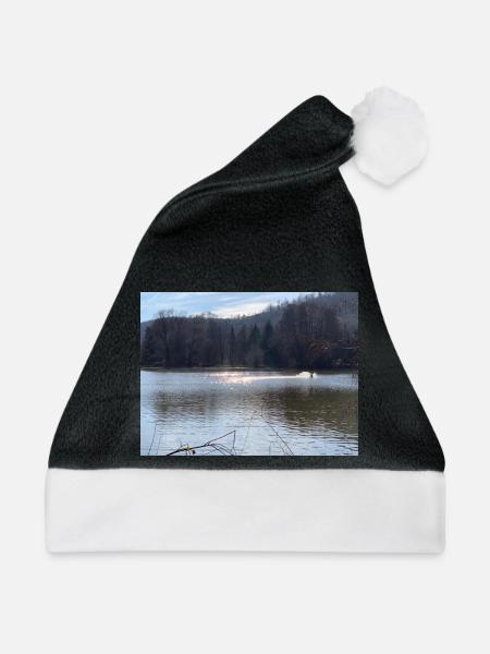 wasser nature - Weihnachtsmütze - Schwarz/Weiß