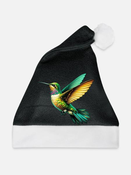 Kolibri - Weihnachtsmütze - Schwarz/Weiß