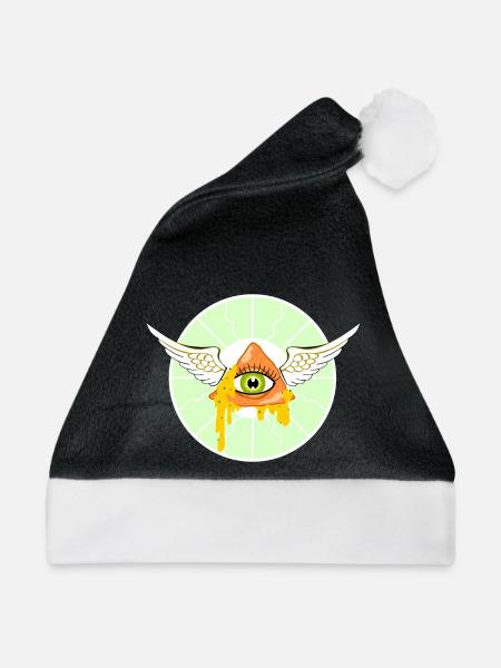 Heiliger Nacho - Weihnachtsmütze - Schwarz/Weiß