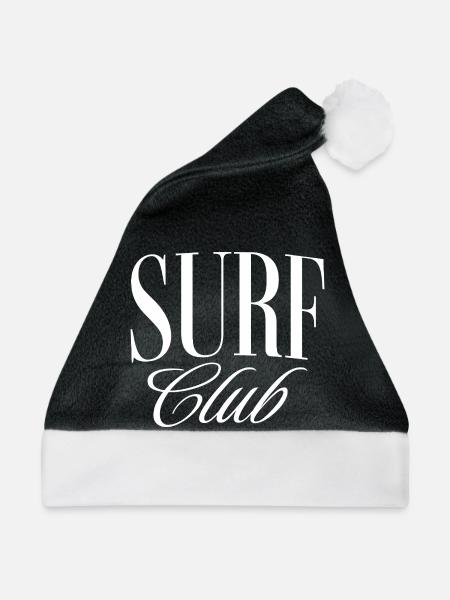 Surf Club - Weihnachtsmütze - Schwarz/Weiß