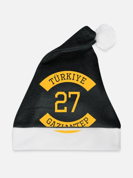 turkiye_27 - Weihnachtsmütze - Schwarz/Weiß