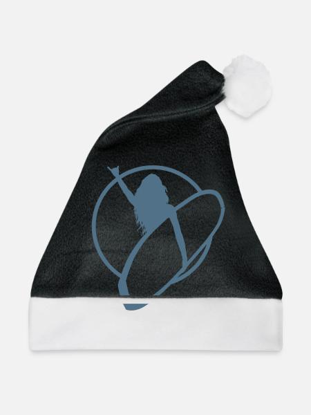 Let's go Surfing Girl - Weihnachtsmütze - Schwarz/Weiß