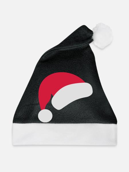 weihnachtsmütze - Weihnachtsmütze - Schwarz/Weiß - Vorne
