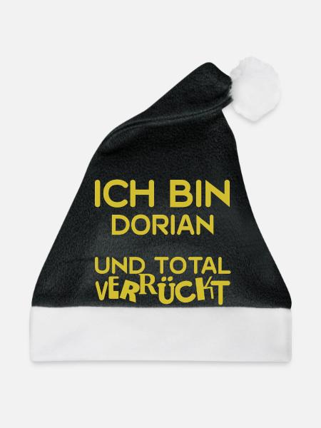 Dorian Dorian - Weihnachtsmütze - Schwarz/Weiß