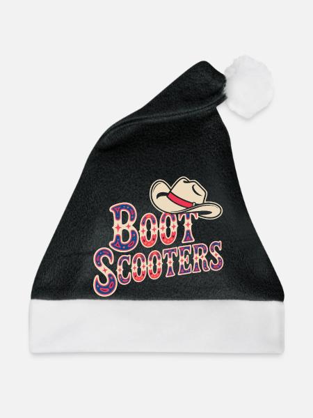 Boot Scooters Western Rodeo - Weihnachtsmütze - Schwarz/Weiß
