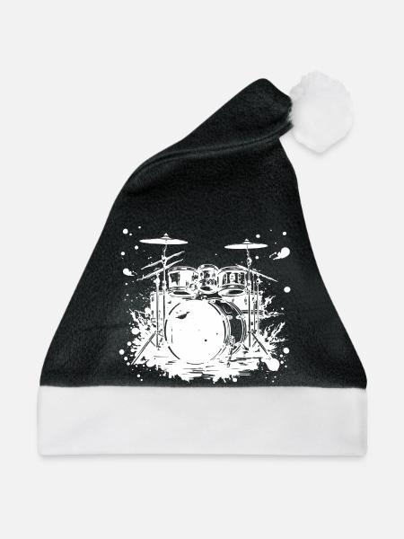 Trapset Skizze - Weihnachtsmütze - Schwarz/Weiß