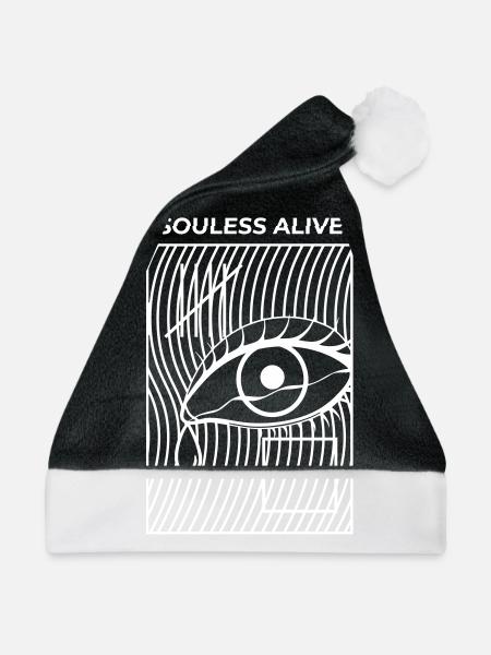 Souless Lebendig - Weihnachtsmütze - Schwarz/Weiß