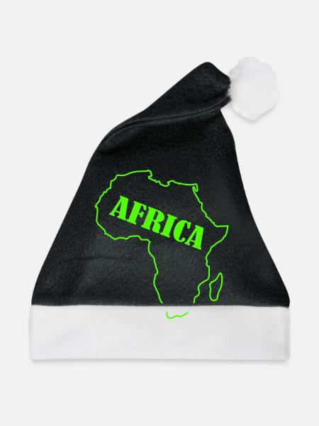 africa country - Weihnachtsmütze - Schwarz/Weiß