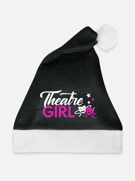 Theater : Theatre GIRL : Theater Schauspieler - Weihnachtsmütze - Schwarz/Weiß