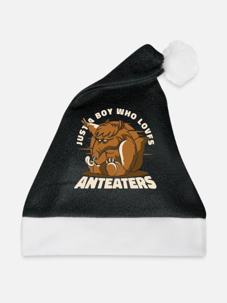 Ameisenbär Tier Ameisenbären - Weihnachtsmütze - Schwarz/Weiß