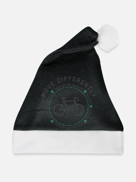 Move Differently - Weihnachtsmütze - Schwarz/Weiß