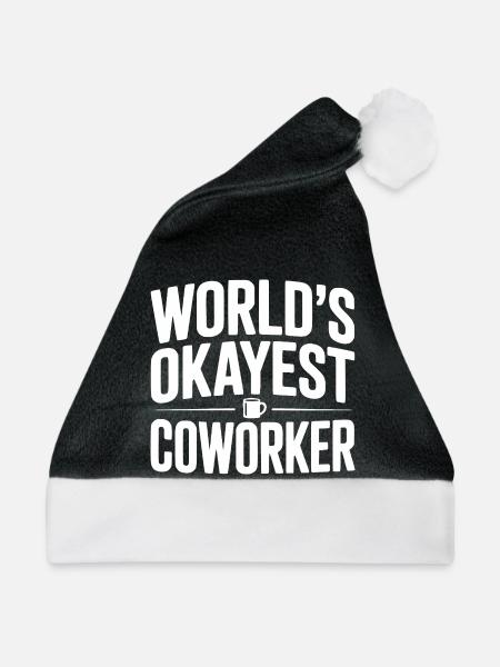 Der beste Kollege der Welt - Weihnachtsmütze - Schwarz/Weiß
