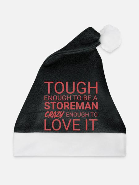 Storeman Crazy - Weihnachtsmütze - Schwarz/Weiß