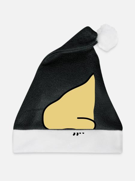 nose - Weihnachtsmütze - Schwarz/Weiß