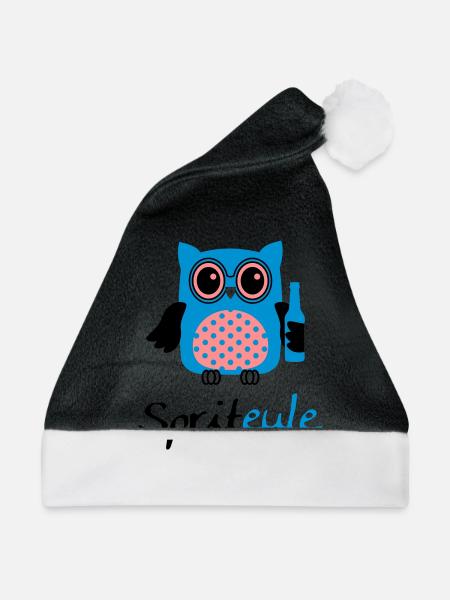Spriteule - Weihnachtsmütze - Schwarz/Weiß