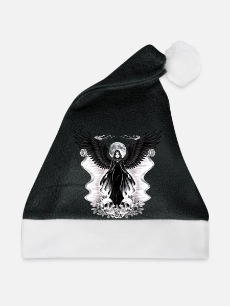 Engel der Dunkelheit - Weihnachtsmütze - Schwarz/Weiß