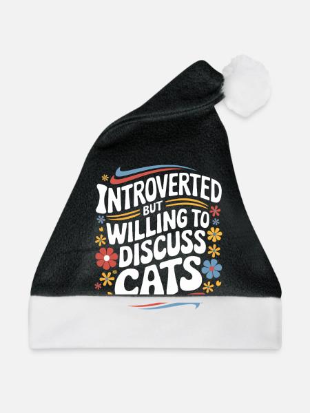 Introvertierter asozialer introvertierter - Weihnachtsmütze - Schwarz/Weiß