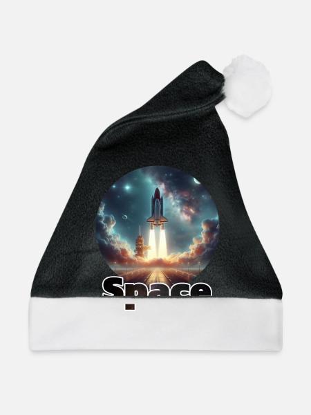 My Design - Weihnachtsmütze - Schwarz/Weiß
