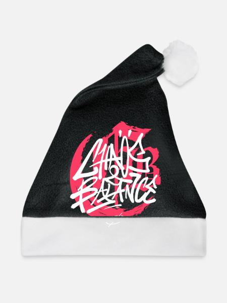 Streetwear Urban Graffiti - Weihnachtsmütze - Schwarz/Weiß