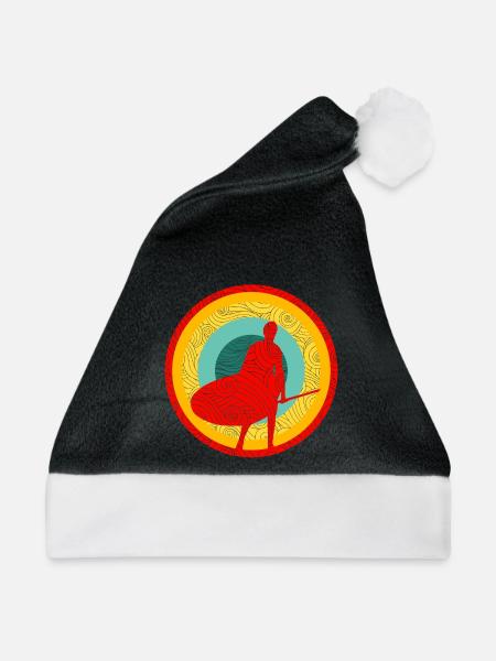 SUP - Weihnachtsmütze - Schwarz/Weiß
