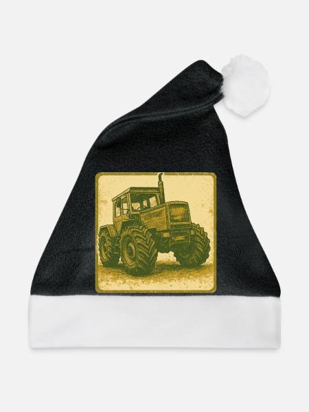 Ackerbeißer - Weihnachtsmütze - Schwarz/Weiß