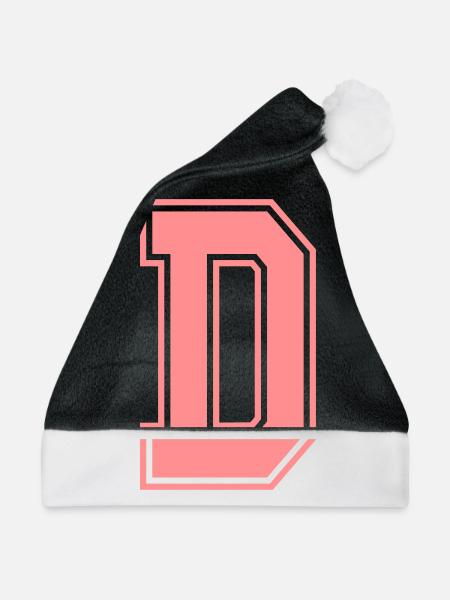 D - Weihnachtsmütze - Schwarz/Weiß