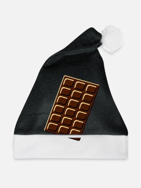chocolate - Weihnachtsmütze - Schwarz/Weiß