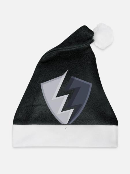 Wappen logo - Weihnachtsmütze - Schwarz/Weiß