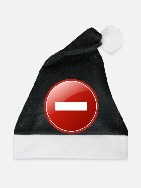 remove - Weihnachtsmütze - Schwarz/Weiß