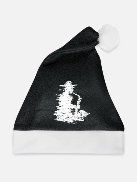 Jazz - Weihnachtsmütze - Schwarz/Weiß