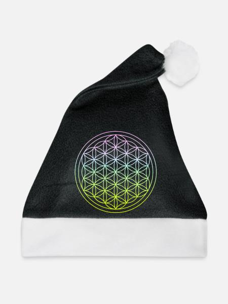 Yoga - Weihnachtsmütze - Schwarz/Weiß
