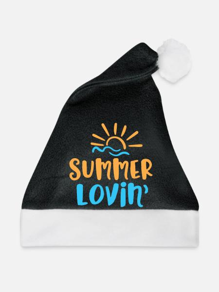 Summer Lovin ' - Weihnachtsmütze - Schwarz/Weiß
