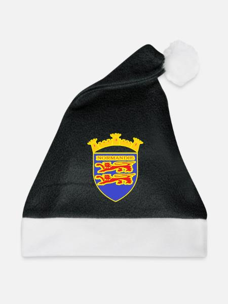 NORMANDY LION - Weihnachtsmütze - Schwarz/Weiß