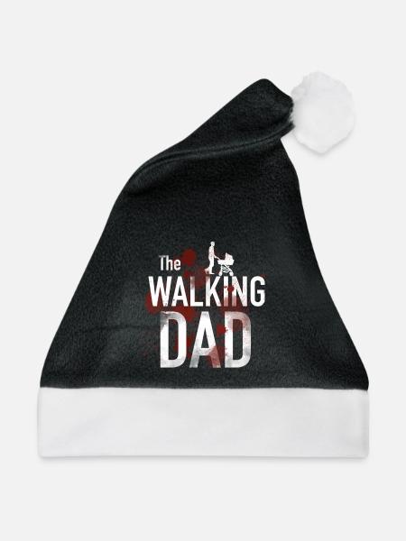 The walking Dad - Weihnachtsmütze - Schwarz/Weiß